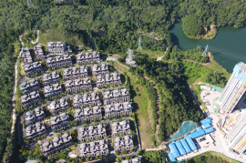 中山华发观山水别墅，买两层送两层，香港银行按揭，香港银行按揭，最新价单，中港专车免费上门接载看房