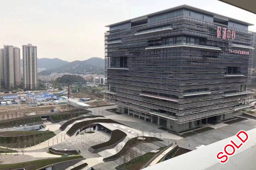 保利中心-珠海,橫琴關口鐵路核心地段,一線海景 (實景航拍)