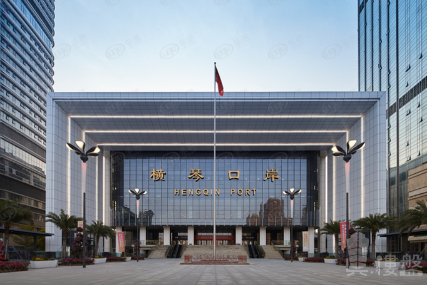 珠海横琴口岸广场,首期5万(减),香港银行按揭
