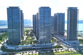 珠海港珠澳未來城，首期5萬(減)，港珠澳大橋關口上蓋物業，香港銀行按揭，最新價單，中港專車免費上門接載睇樓