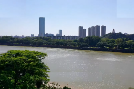 中山南洲潮汇湾，首期5万（减），向南一线江景，现楼发售，香港银行按揭，最新价单，中港专车免费上门接载看房